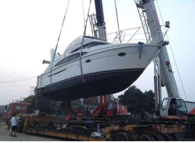 游艇從珠海運輸到香港