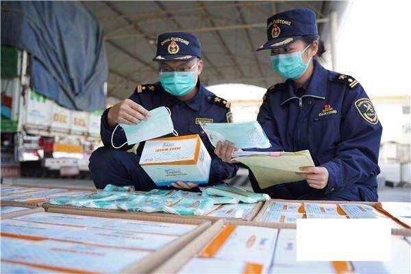 口罩進(jìn)出口海關(guān)檢查