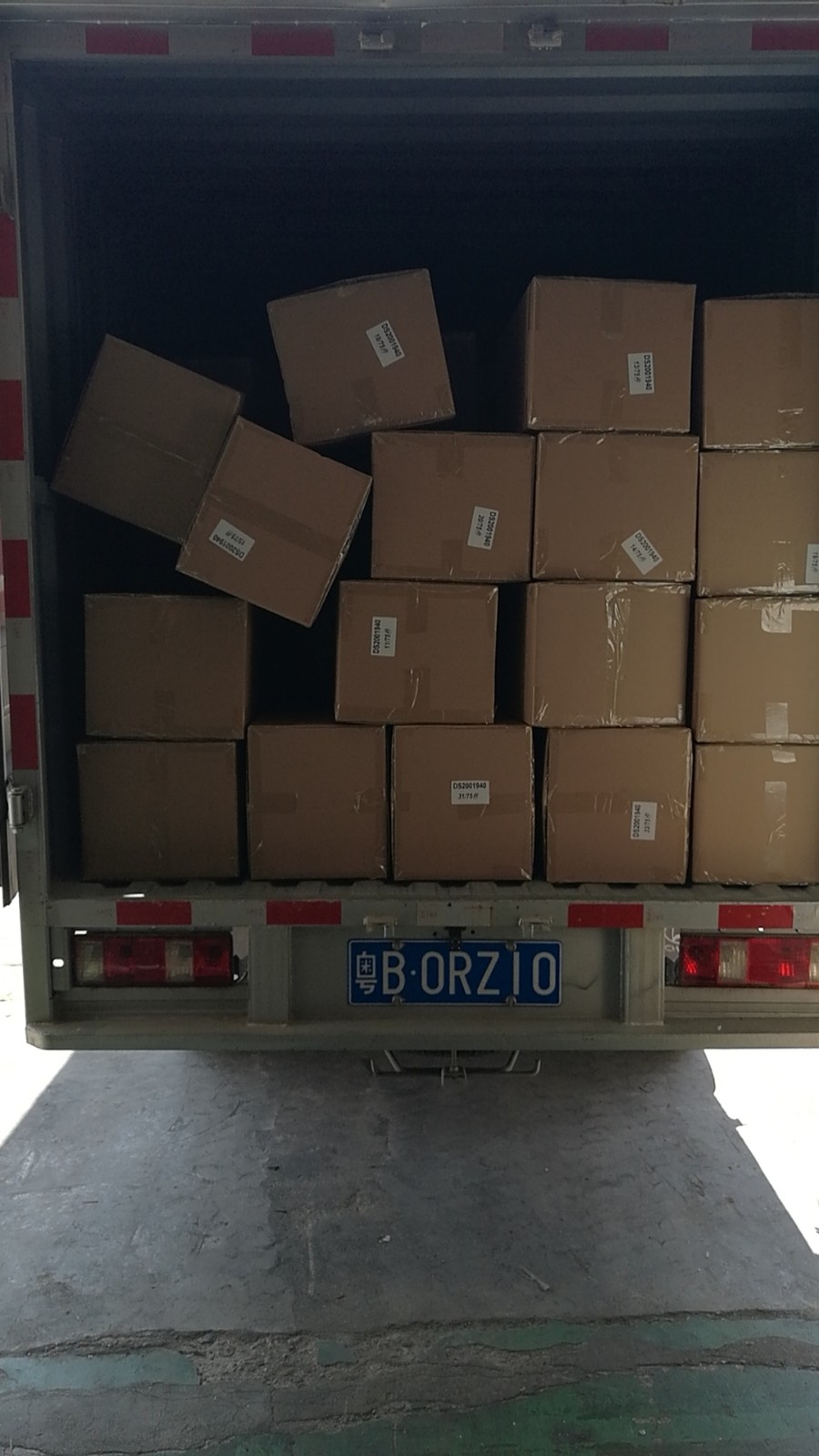 口罩運輸到香港