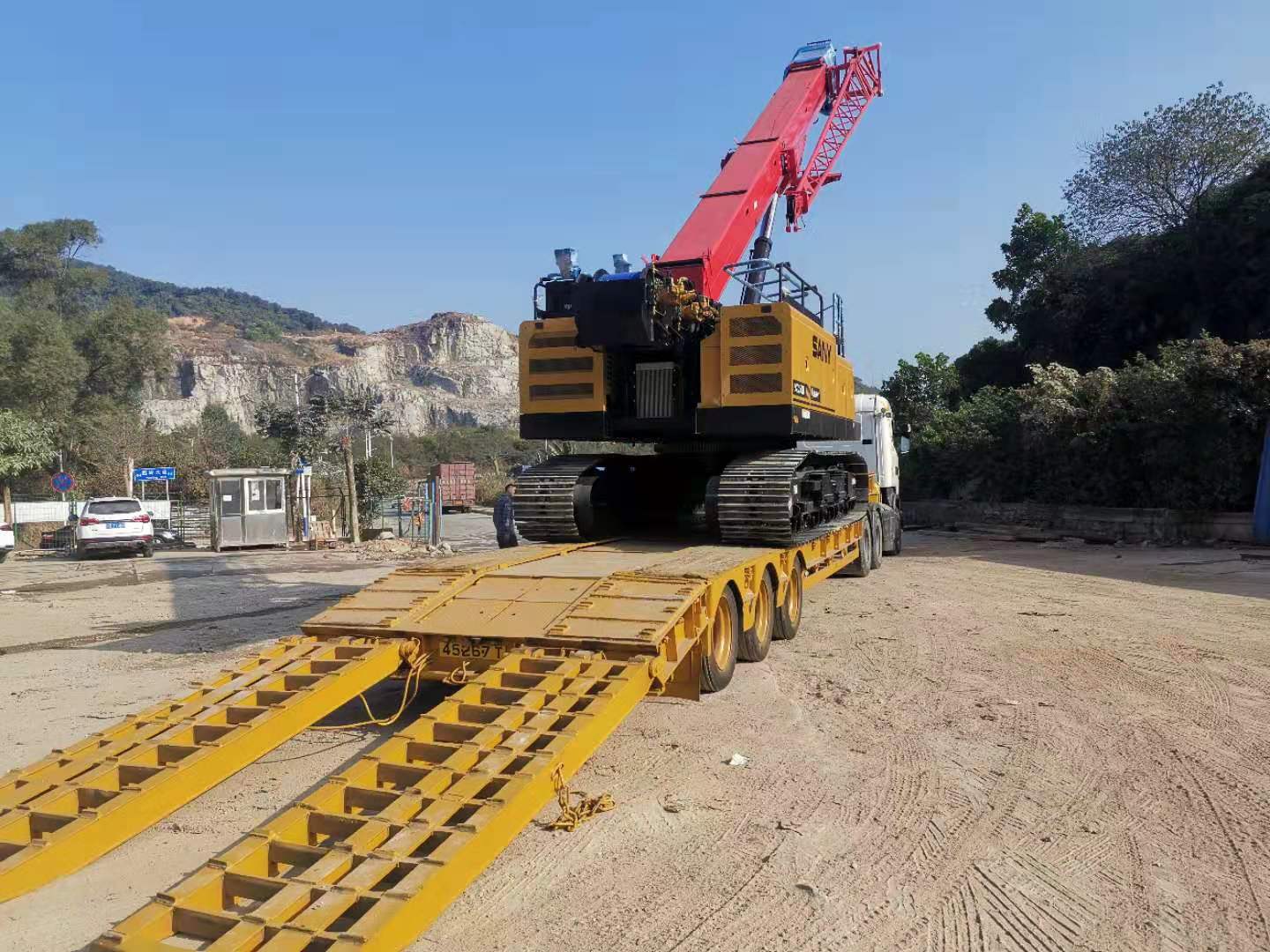 虎門到澳門的吊機車,揭陽到澳門的吊機車,橋頭到澳門的吊機車 